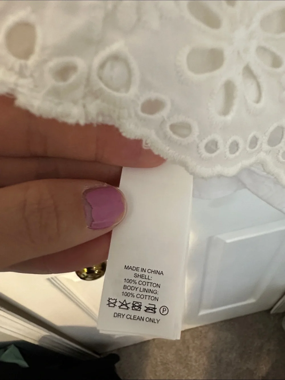 Kate spade white dress size large - Picture 14 of 16